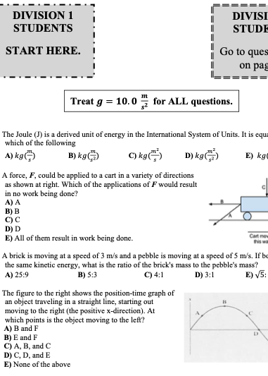 2022Physics Bowl��������ʼ��������10���������ϰ�Ϊ��׼�����ˣ����������ȡ������